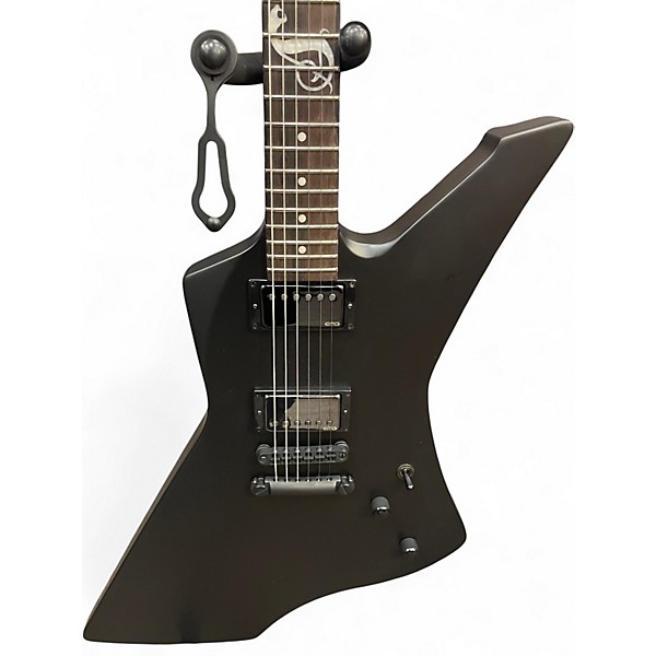 Used ESP LTD James Hetfield Snakebyte Black Solid Body Electric Guitar