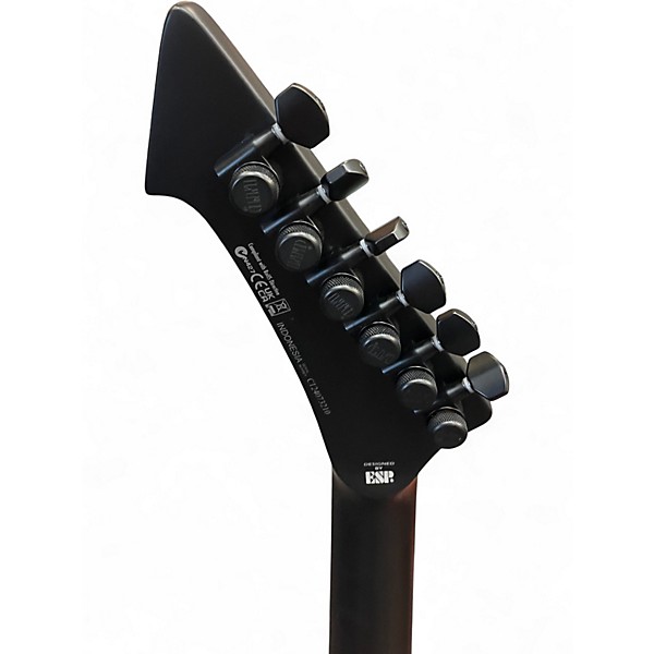 Used ESP LTD James Hetfield Snakebyte Black Solid Body Electric Guitar