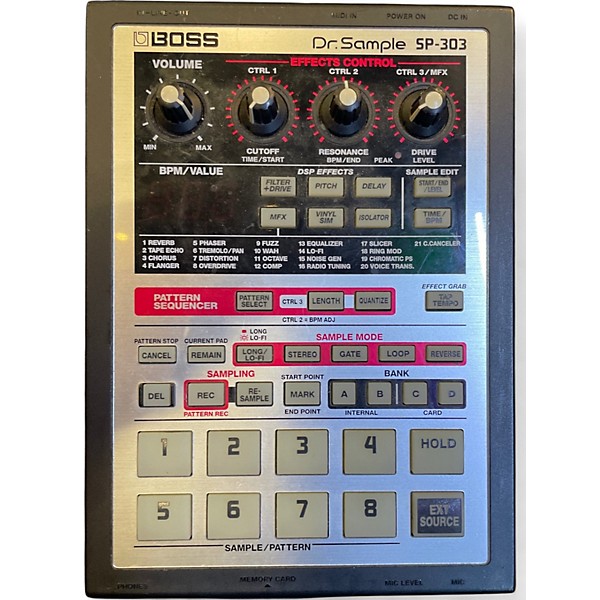Used BOSS SP-303 Production Controller