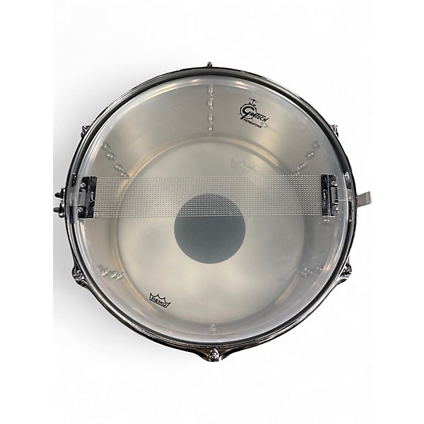 Used Gretsch Drums 13X7 Brooklyn Series Snare Silver Drum