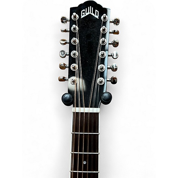 Used Guild F2512E Deluxe Tobacco Burst 12 String Acoustic Electric Guitar