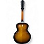 Used Guild F2512E Deluxe Tobacco Burst 12 String Acoustic Electric Guitar