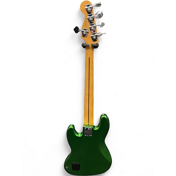 Used Fender Player Plus Jazz Bass V Green Electric Bass Guitar