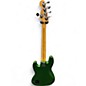 Used Fender Player Plus Jazz Bass V Green Electric Bass Guitar