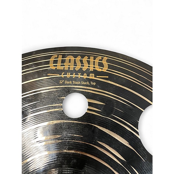 Used MEINL 12in Dark Trash Splash Cymbal