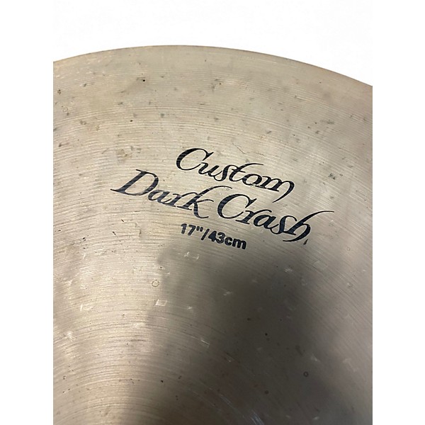 Used Zildjian 17in K Custom Dark Cymbal