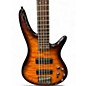 Used Ibanez SR405 5 String 2 Color Sunburst Electric Bass Guitar