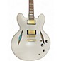 Used Epiphone Emily Wolfe Sheraton White Wolfe White Hollow Body Electric Guitar