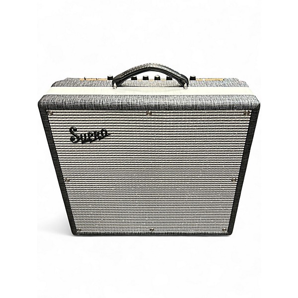 Used Supro 1695T Black Magick 25W 1x12 Tube Guitar Combo Amp