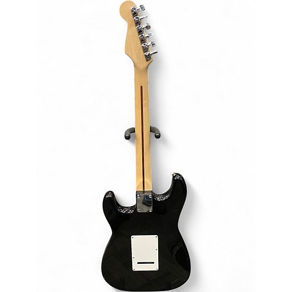 Used Squier Bullet Stratocaster Black and White Solid Body Electric Guitar