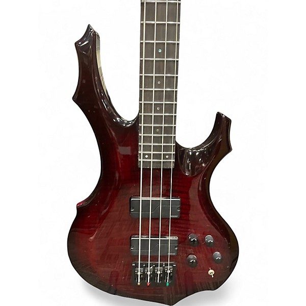 Used ESP LTD F1004 Black Electric Bass Guitar