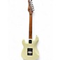 Used Schecter Guitar Research nick johnston traditional Olympic White Solid Body Electric Guitar