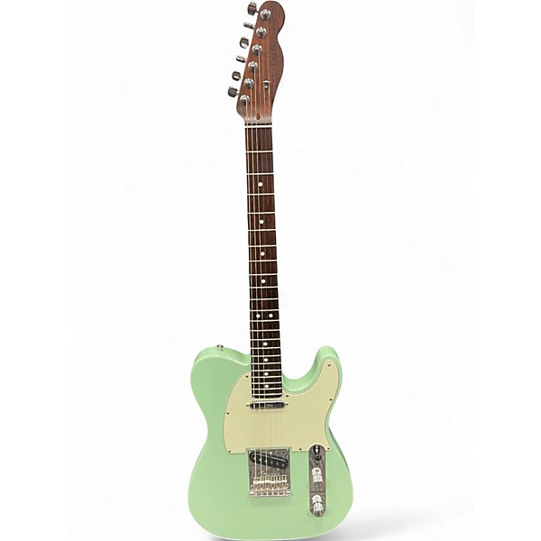 Used 2016 Fender gc fsr american standard telecaster Surf Green Solid Body Electric Guitar