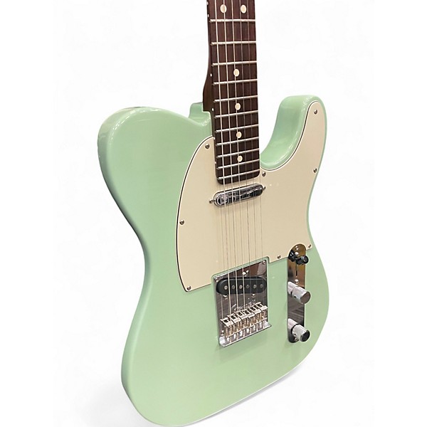 Used 2016 Fender gc fsr american standard telecaster Surf Green Solid Body Electric Guitar