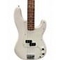 Used Fender Player Precision Bass Polar White Electric Bass Guitar