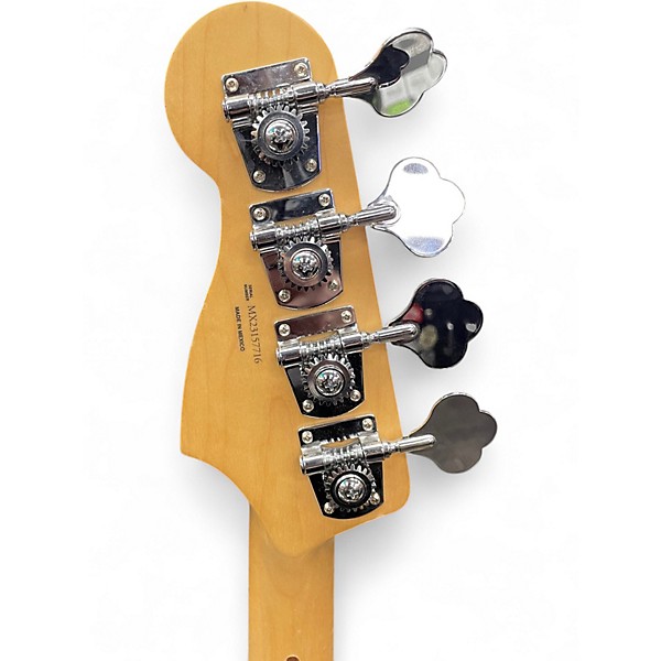 Used Fender Player Precision Bass Polar White Electric Bass Guitar