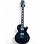 Used Epiphone gibson les paul Sapphire Blue Trans Solid Body Electric Guitar thumbnail