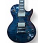Used Epiphone gibson les paul Sapphire Blue Trans Solid Body Electric Guitar
