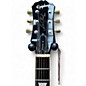 Used Epiphone gibson les paul Sapphire Blue Trans Solid Body Electric Guitar
