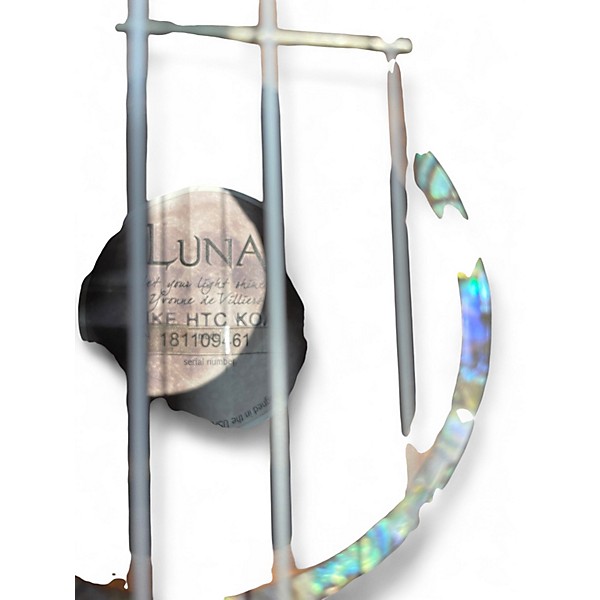 Used Luna UKE HTC KOA Natural Ukulele