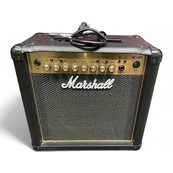Used Marshall MG15FX 1X8 15W Guitar Combo Amp