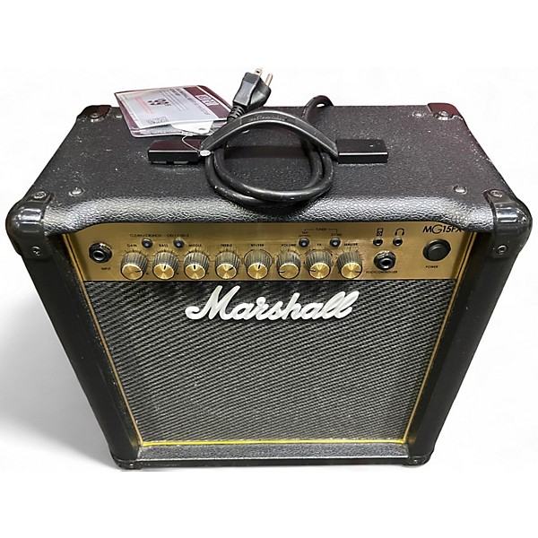 Used Marshall MG15FX 1X8 15W Guitar Combo Amp