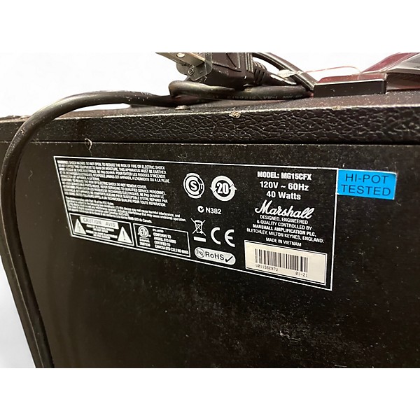 Used Marshall MG15FX 1X8 15W Guitar Combo Amp