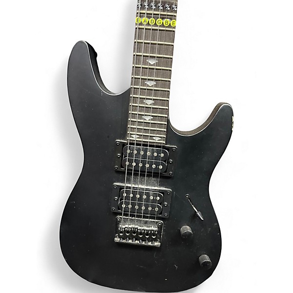 Used Laguna LE50 Short Scale Black Electric Guitar