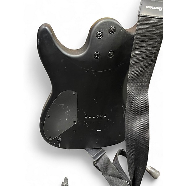 Used Laguna LE50 Short Scale Black Electric Guitar