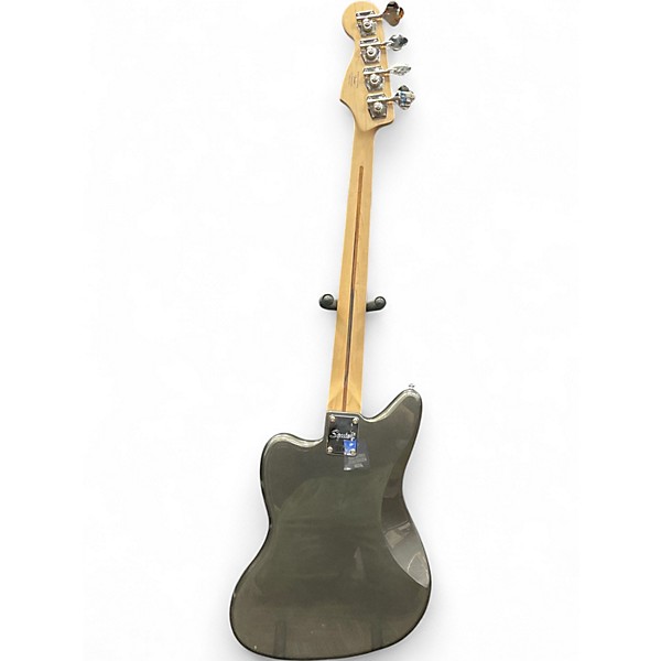 Used Squier Affinity Jaguar Bass Gray Electric Bass Guitar