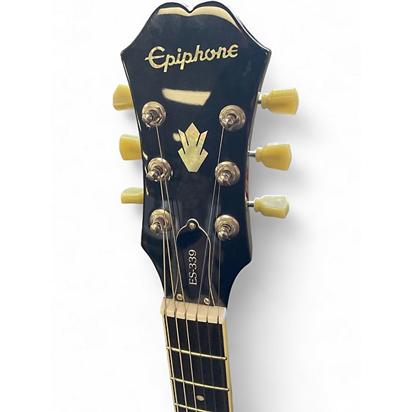 Used Epiphone ES339 2 Color Sunburst Hollow Body Electric Guitar