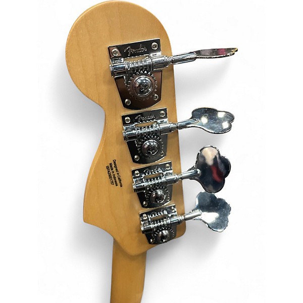 Used Fender Standard Jazz Bass Black Electric Bass Guitar