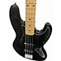 Used Fender Standard Jazz Bass Black Electric Bass Guitar