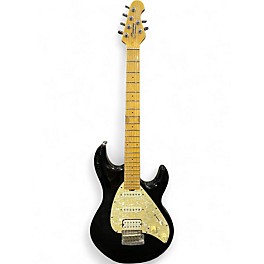 Used Sterling by Music Man Silhouette Black Solid Body Electric Guitar