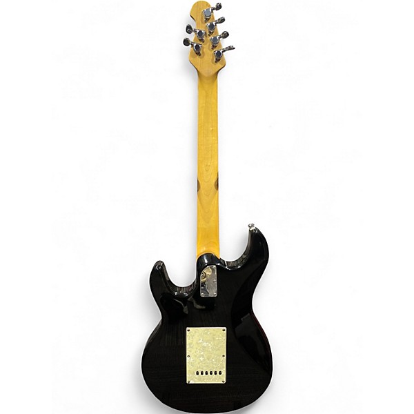 Used Sterling by Music Man Silhouette Black Solid Body Electric Guitar