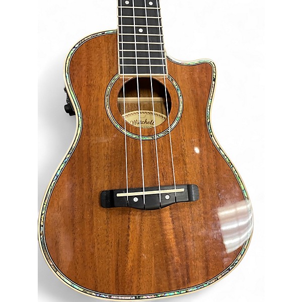 Used Mitchell MU100CE Concert Natural Ukulele