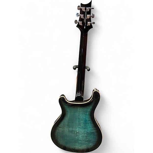 Used PRS SE Hollowbody II Piezo Blue Hollow Body Electric Guitar