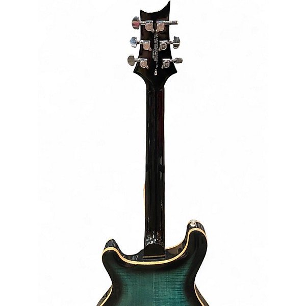 Used PRS SE Hollowbody II Piezo Blue Hollow Body Electric Guitar