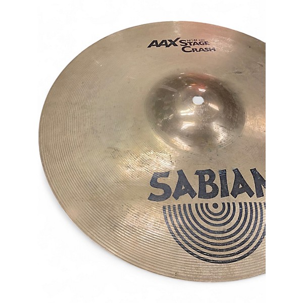 Used SABIAN 16in AAX Stage Crash Cymbal