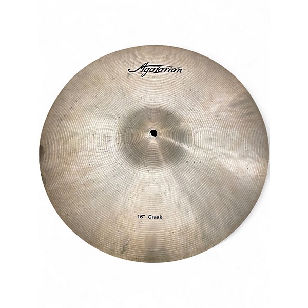 Used Agazarian 16in Crash Cymbal