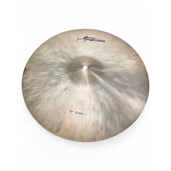 Used Agazarian 16in Crash Cymbal