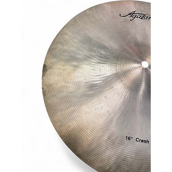 Used Agazarian 16in Crash Cymbal