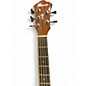 Used Ibanez aeb105e 5-String Natural Acoustic Bass Guitar