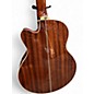 Used Ibanez aeb105e 5-String Natural Acoustic Bass Guitar
