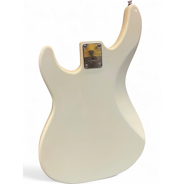 Used Peavey Milestone II White Electric Bass Guitar