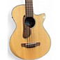 Used Ibanez aegb30e Natural Acoustic Bass Guitar