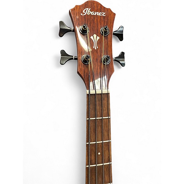 Used Ibanez aegb30e Natural Acoustic Bass Guitar