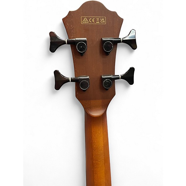 Used Ibanez aegb30e Natural Acoustic Bass Guitar