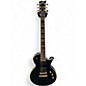 Used ESP ltd ec-1000 deluxe Black Solid Body Electric Guitar thumbnail