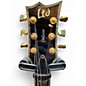 Used ESP ltd ec-1000 deluxe Black Solid Body Electric Guitar